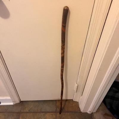 Hand Carved Walking Stick (D-RG)