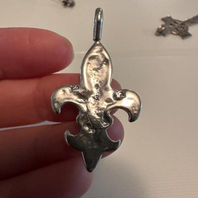 Lot of Sterling Jewelry and Silver Toned Pieces