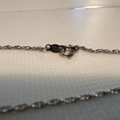 Lot of Sterling Jewelry and Silver Toned Pieces