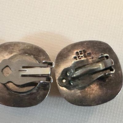 Lot of Sterling Jewelry and Silver Toned Pieces