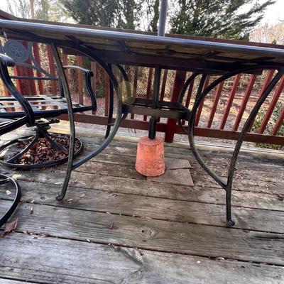 Tile Top Patio Table & Chairs (Y-RG)