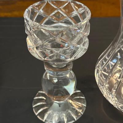 Lot of Crystal & Glass including items by Waterford & Block