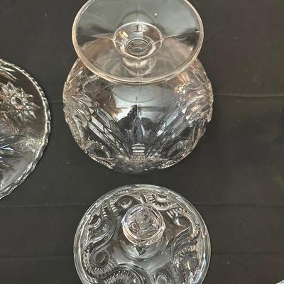 Lot of Crystal & Glass including items by Waterford & Block