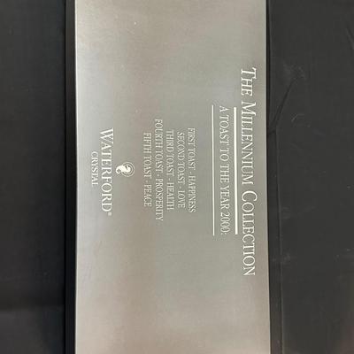 Lot of Crystal & Glass including items by Waterford & Block