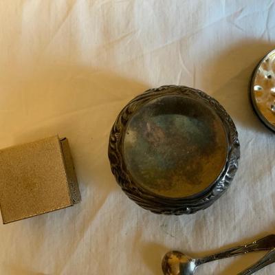 Lot of Misc Trinket boxes and spoons
