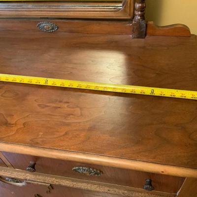 Beautiful Vintage Dresser on Wheels.