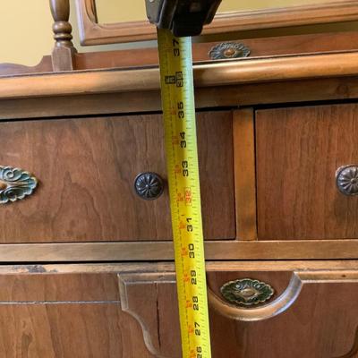 Beautiful Vintage Dresser on Wheels.