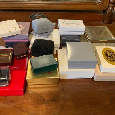 Lot of Misc Vintage Jewelry Boxes