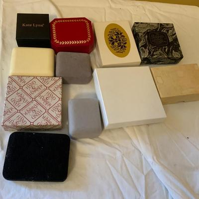 Lot of Misc Vintage Jewelry Boxes