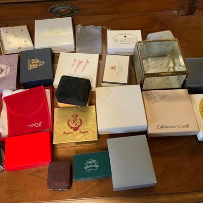 Lot of Misc Vintage Jewelry Boxes