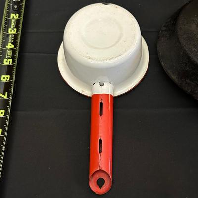 Lot of Vintage and Antique Glass Jars and Skillets