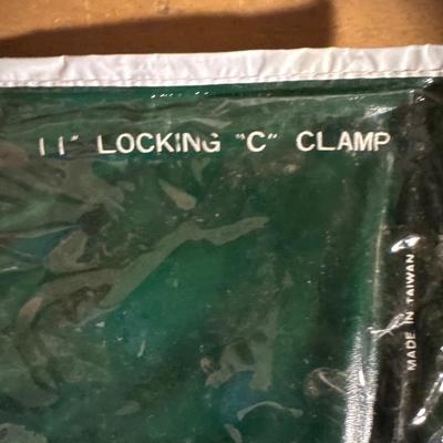 3-piece C-Clamp And Weld Clamp Set