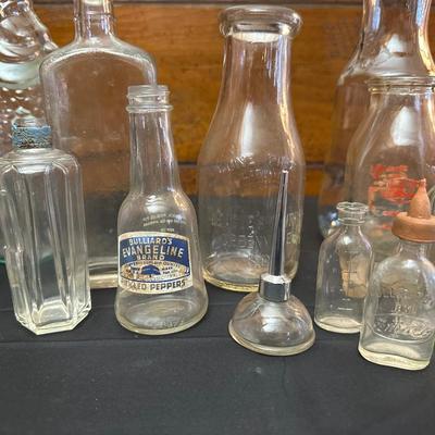Lot of Vintage & Antique Bottles