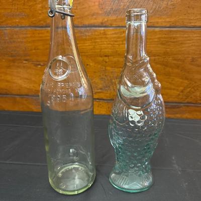 Lot of Vintage & Antique Bottles