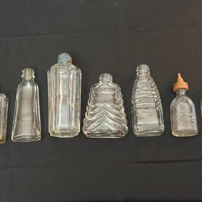 Lot of Vintage & Antique Bottles