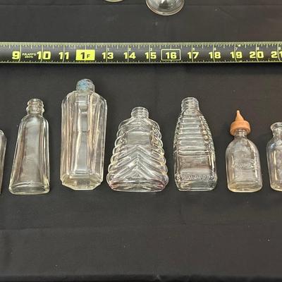 Lot of Vintage & Antique Bottles