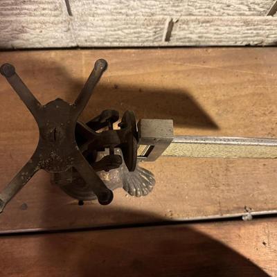 Antique Pelouze Seal Footed Scale