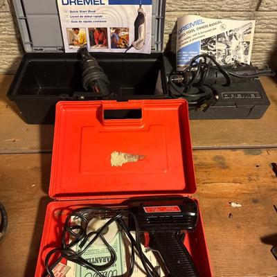 Weller Soldering kit with 2 Dremel’s