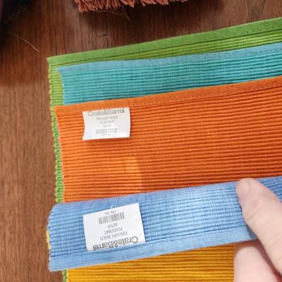 Large Linen Lot Placemats Napkins