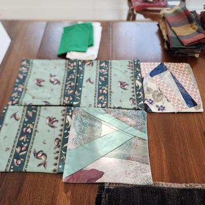 Large Linen Lot Placemats Napkins