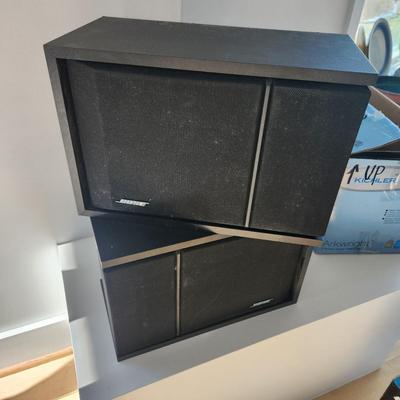 Pair Bose Bookend Speakers 201 Series III