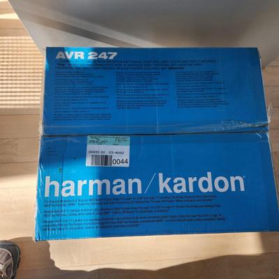 Harman Kardon Avr 247 7.1 Channel Multizone A/V Receiver + Speaker