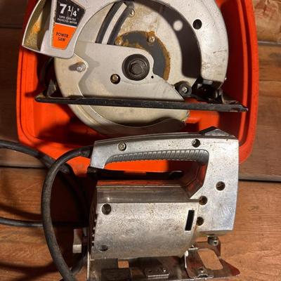 Circular saw and jig saw