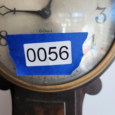 Gilbert 1807 Banjo clock Winsted Conn.