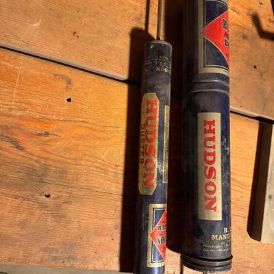 2 Vintage Hudson dusters