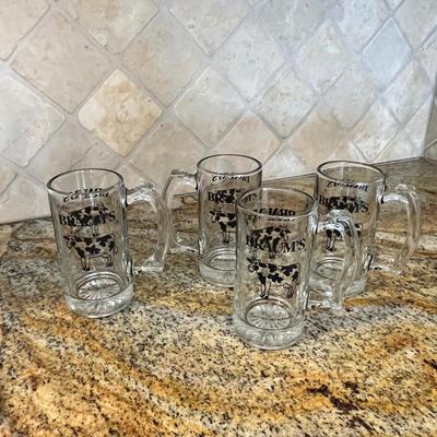 Lot 95 4 Brahams beer mugs