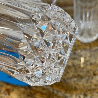 Lot 97 4 crystal water glasses