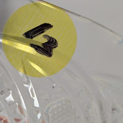 Vintage USSR U.S.S.R Soviet Lead Crystal Cut Pressed Glass #13 (DR)