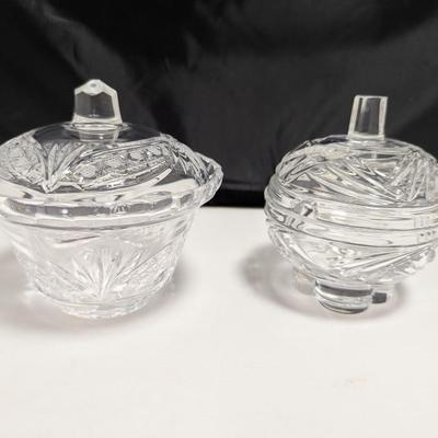 Vintage USSR U.S.S.R Soviet Russian Candy Dish & Sugar Bowl #22 (DR)