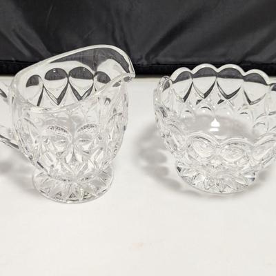 Vintage USSR U.S.S.R Soviet Russian Creamer & Sugar Bowl #26 (DR)