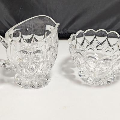 Vintage USSR U.S.S.R Soviet Russian Creamer & Sugar Bowl #26 (DR)