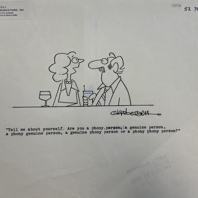 Randy Glasbergen Original Cartoon