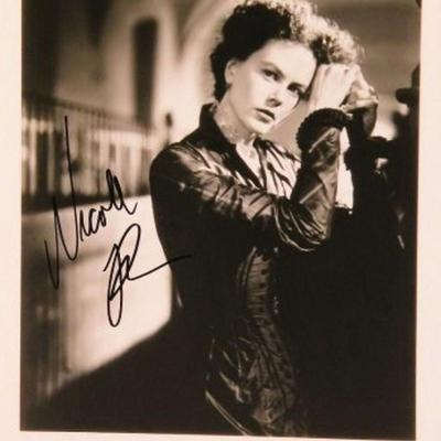 Nicole Kidman signed movie still photo 