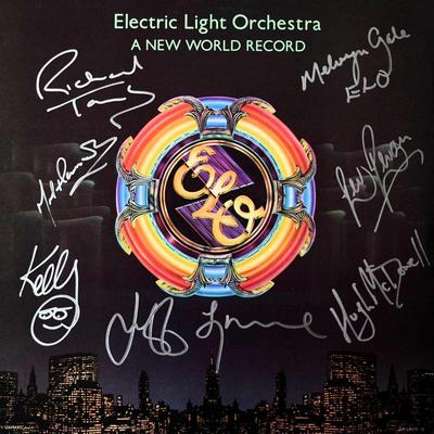 ELO signed A New World Record album 