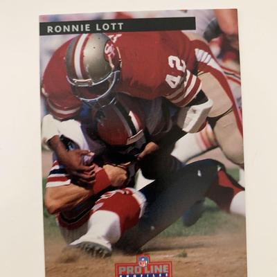 Ronnie Lott NFL Pro Line Profiles Football Card