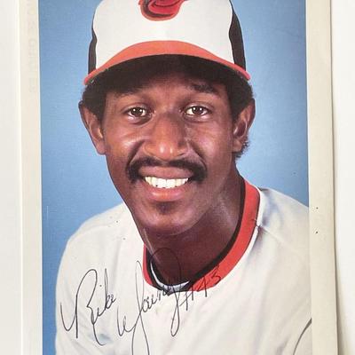 Baltimore Orioles Mike Young signed photo