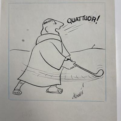 John Dunnett Original Cartoon