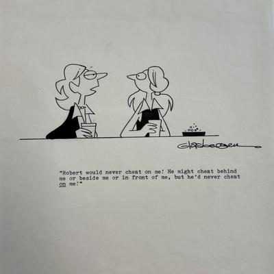Randy Glasbergen Original Cartoon
