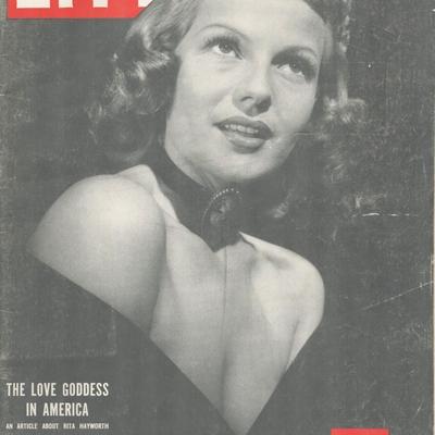 Rita Hayworth Life Magazine Nov. 10, 1947