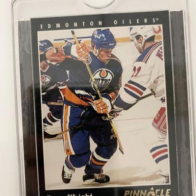 Doug Weight Edmonton Oilers Pinnacle Hockey Card