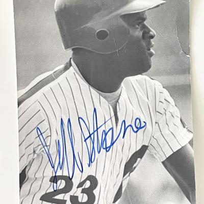 Jeff Stone signed photo