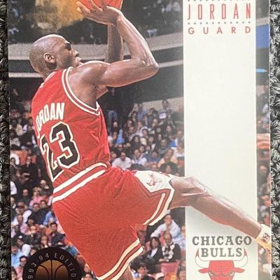 Michael Jordan Chicago Bulls Card 