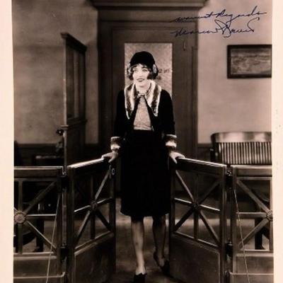 Marion Davies signed movie still photo 