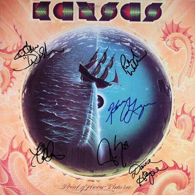 Kansas signed Point of No Return album
