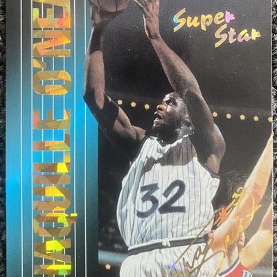 Shaquille O'Neal #32 facsimile signed Card