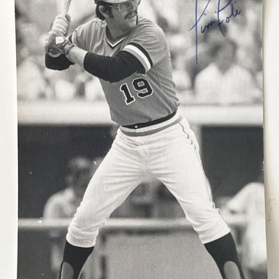 SF Giants Tim Foli signed photo